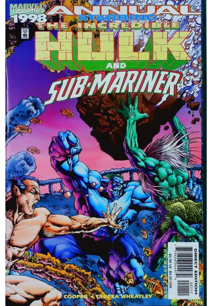 Hulk / Sub-Mariner '98, vue de l'exemplaire