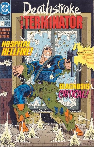 Deathstroke The Terminator #5, couverture