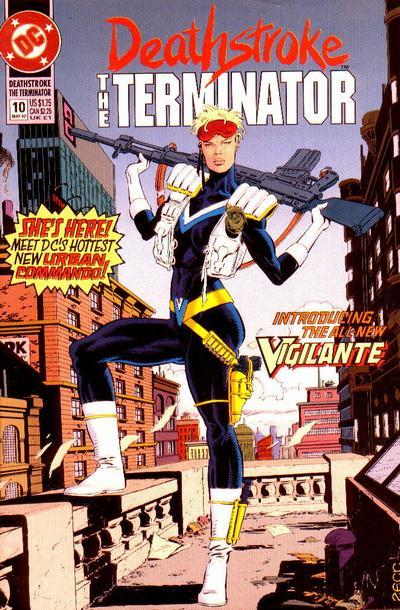 Deathstroke The Terminator #10, couverture