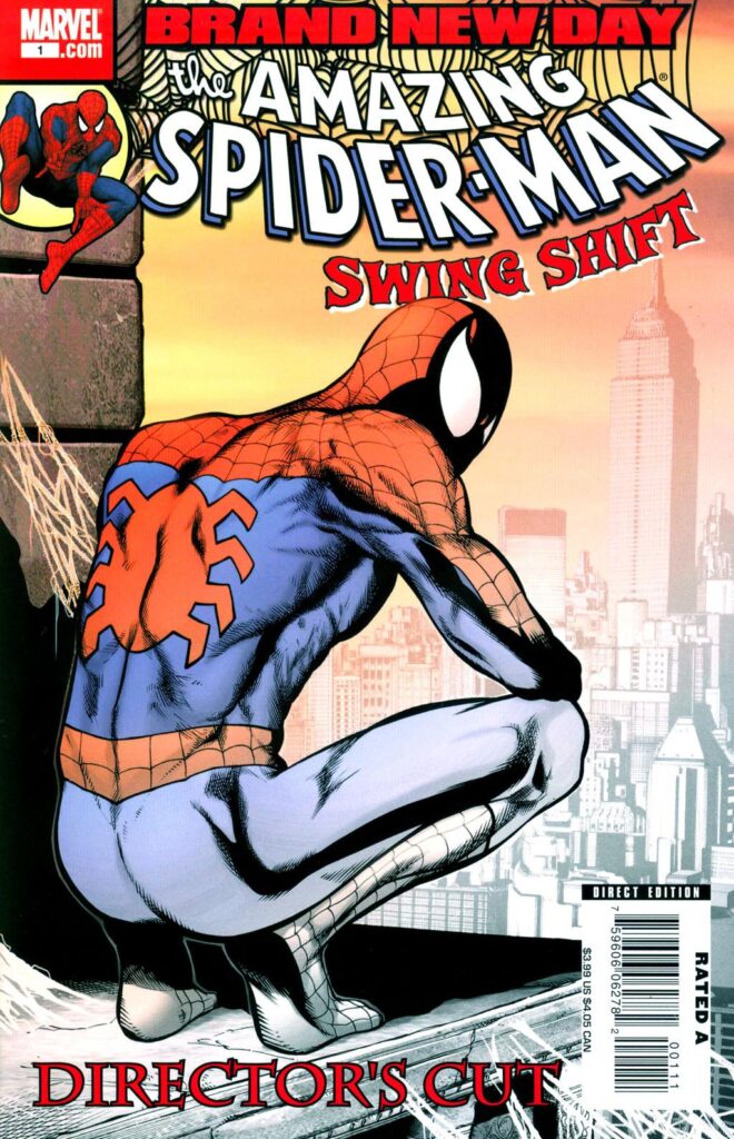 Amazing Spider-Man Swing Shift Directors Cut, couverture