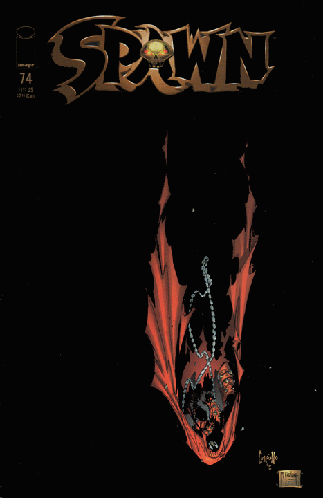 Spawn #74, couverture