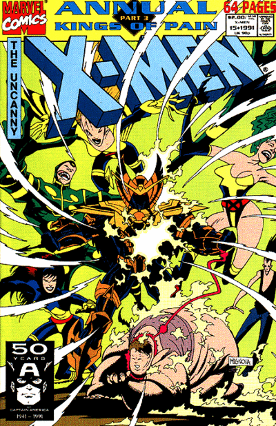 Uncanny X-Men Annual #15, couverture