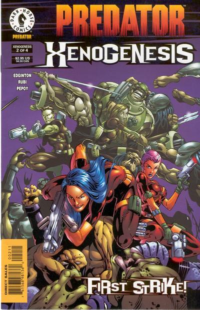 Predator: Xenogenesis #2, couverture