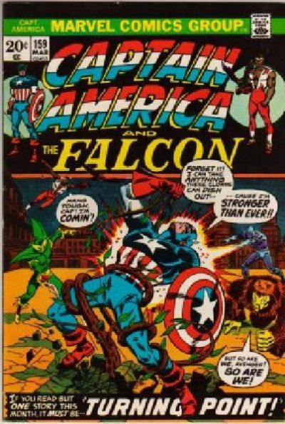 Captain America #159, exemplaire VG 4.0, recto