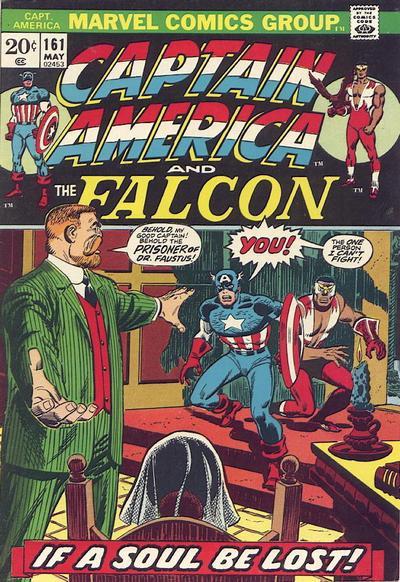 Captain America #161, couverture