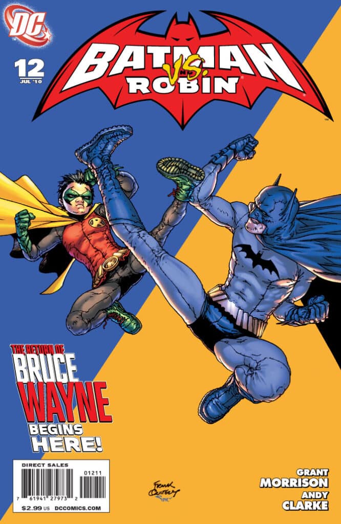 Batman And Robin #12, couverture