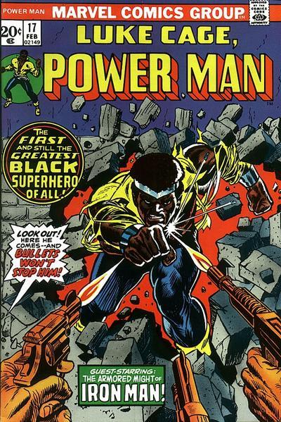 Luke Cage Power Man #17, couverture