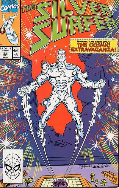 Silver Surfer #42, couverture