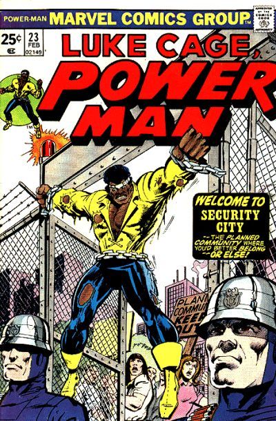 Luke Cage Power Man #23, couverture