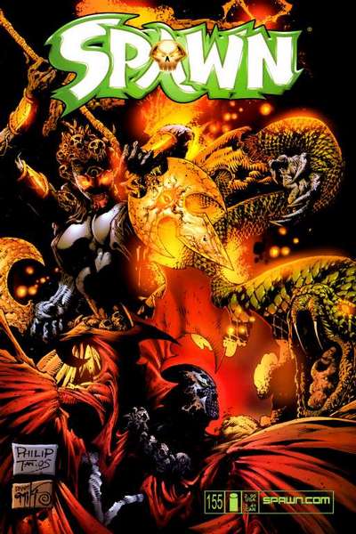 Spawn #155, couverture