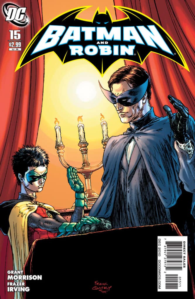 Batman And Robin #15, couverture