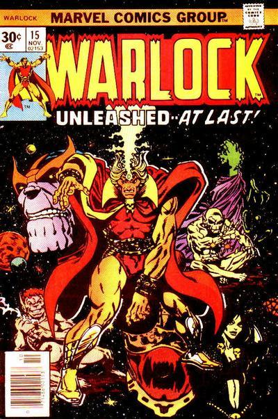 Warlock #15, couverture