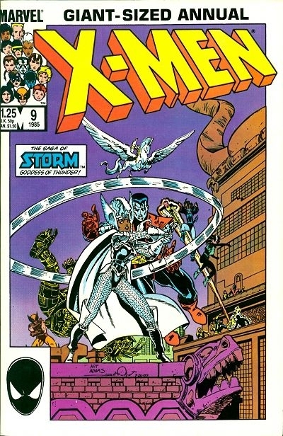 Uncanny X-Men Annual #9, couverture