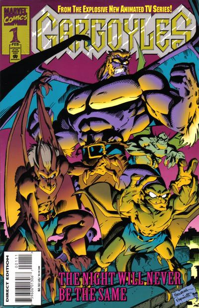 Gargoyles #1, couverture