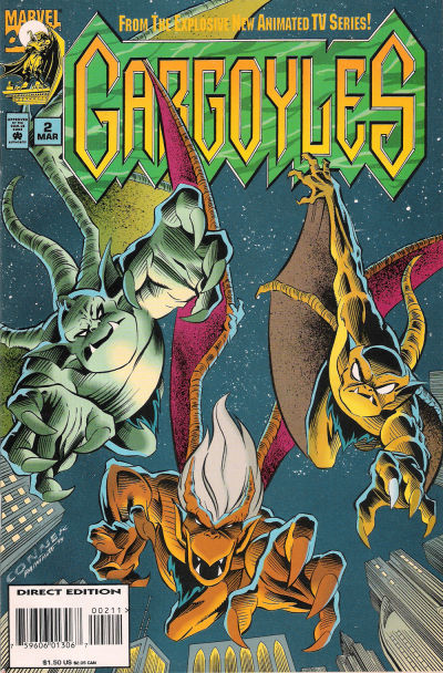 Gargoyles #2, couverture