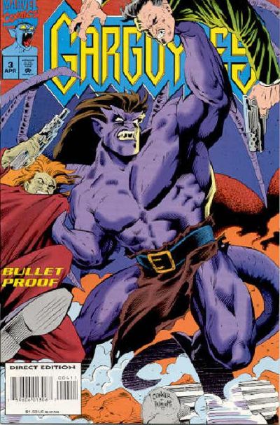 Gargoyles #3, couverture
