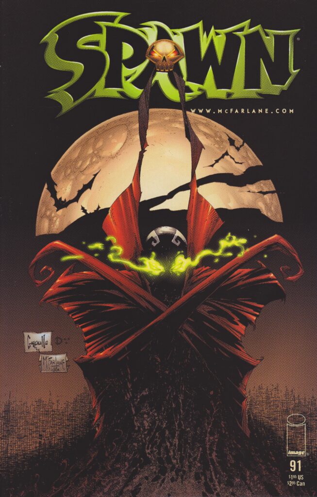Spawn #91, couverture