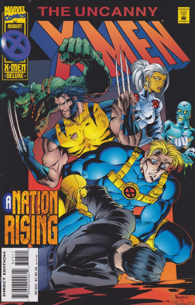 Uncanny X-Men #323, couverture