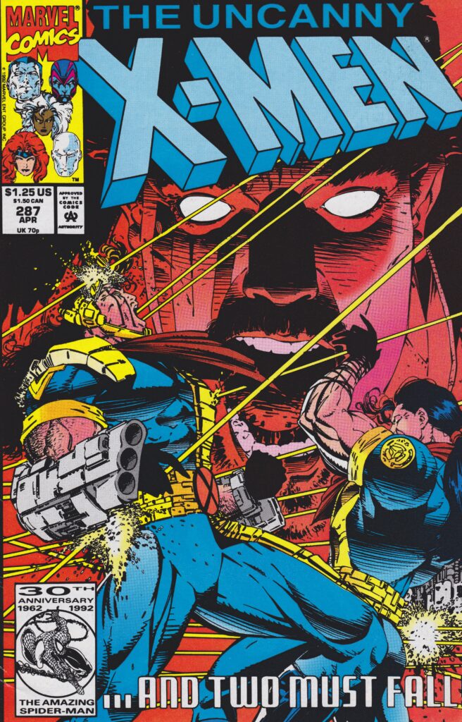 Uncanny X-Men #287, couverture