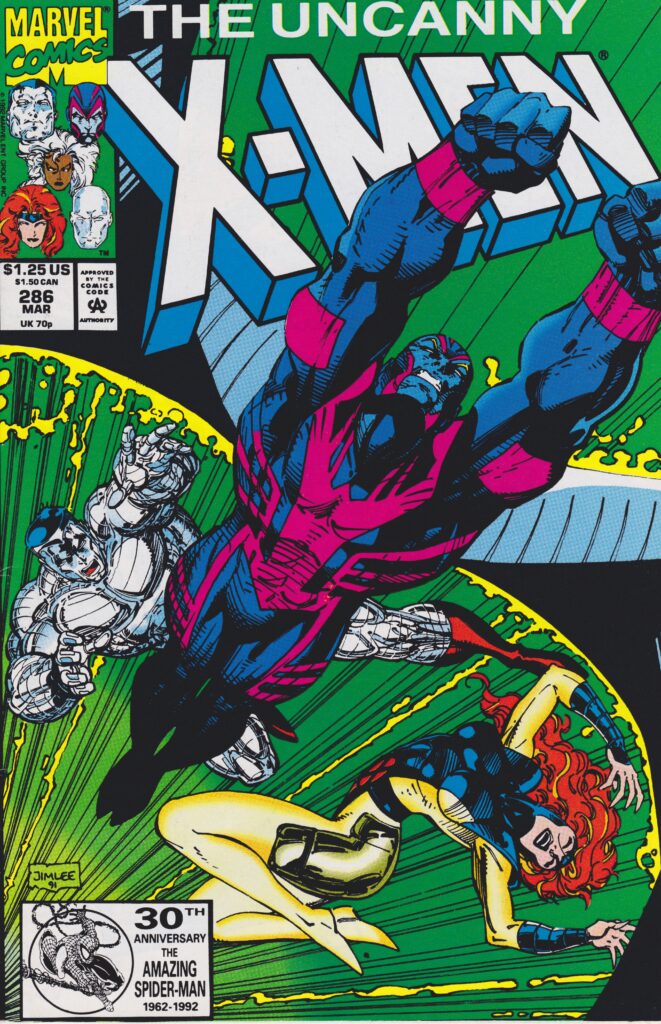 Uncanny X-Men #286, couverture