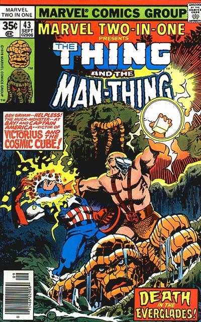 MARVEL TWO-IN-ONE #43 (Pence), couverture