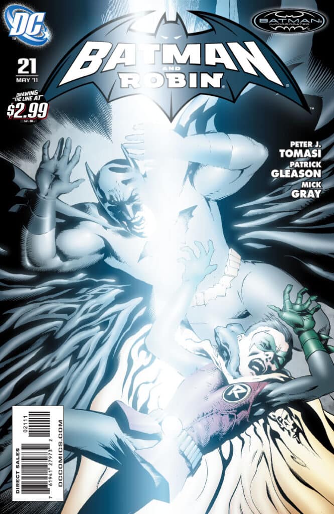 Batman And Robin #21, couverture
