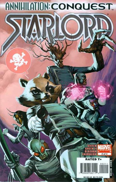 Annihilation: Conquest - Starlord #2, couverture