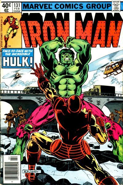 Iron Man #131, couverture