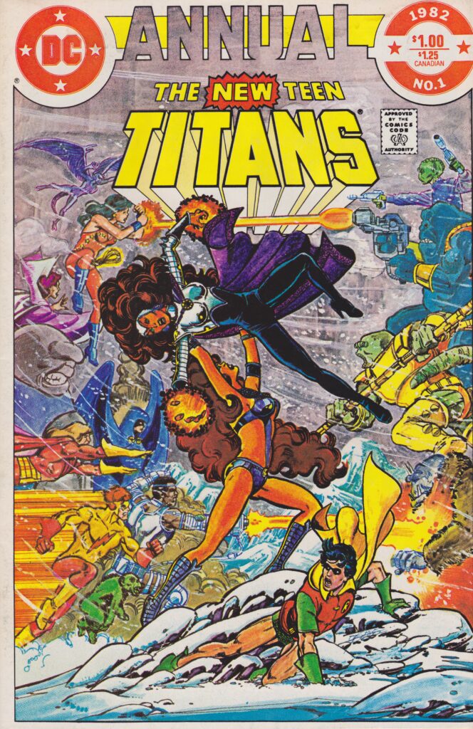 New Teen Titans Annual #1, couverture