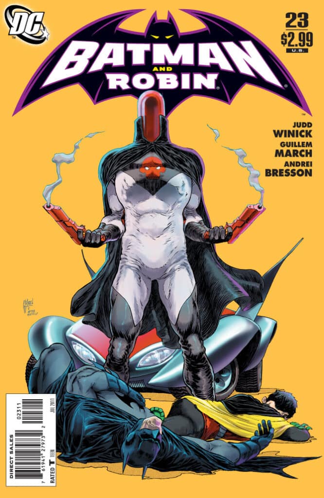 Batman And Robin #23, couverture