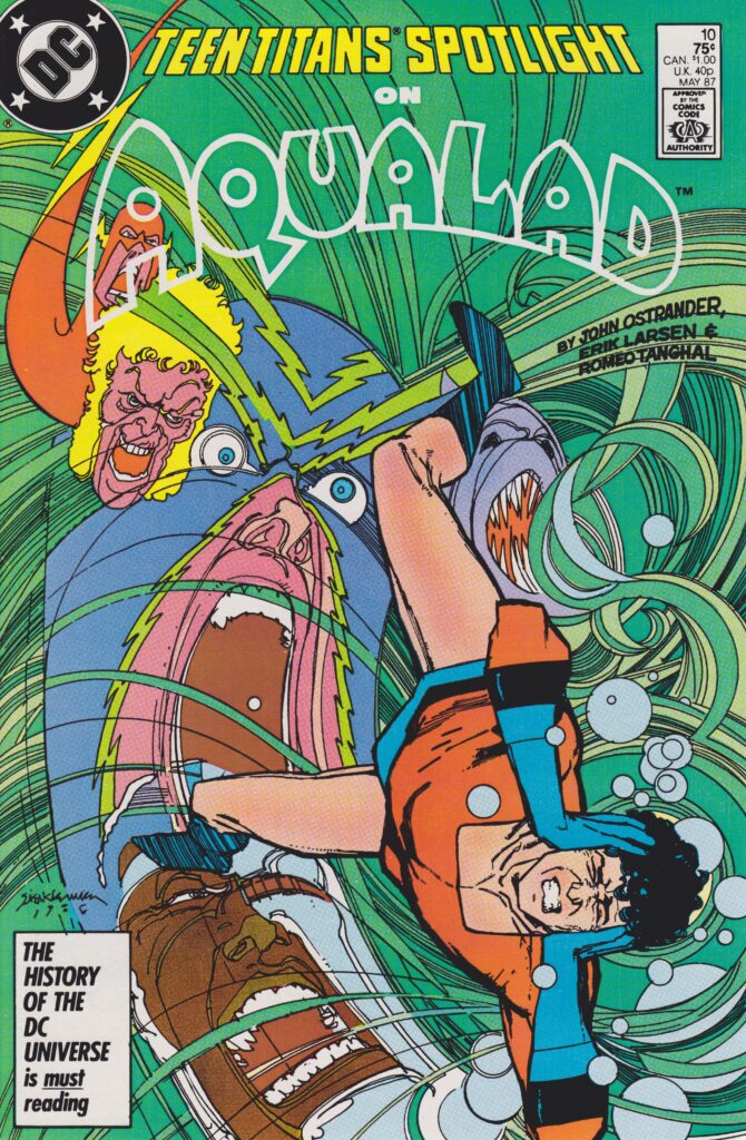 Teen Titans Spotlight #10, couverture