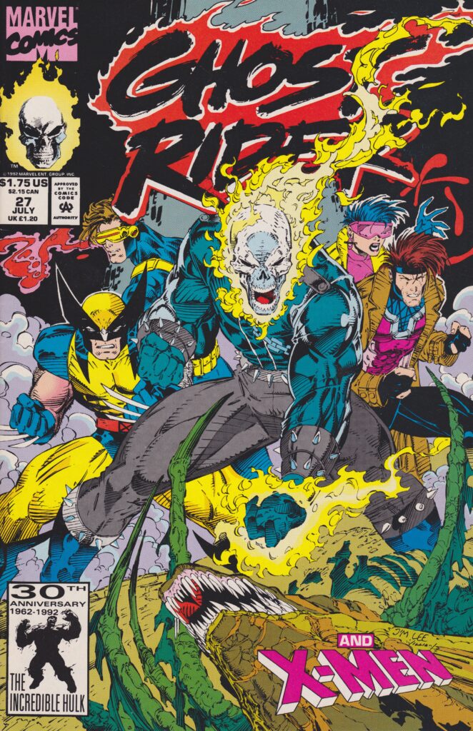 Ghost Rider #27, couverture