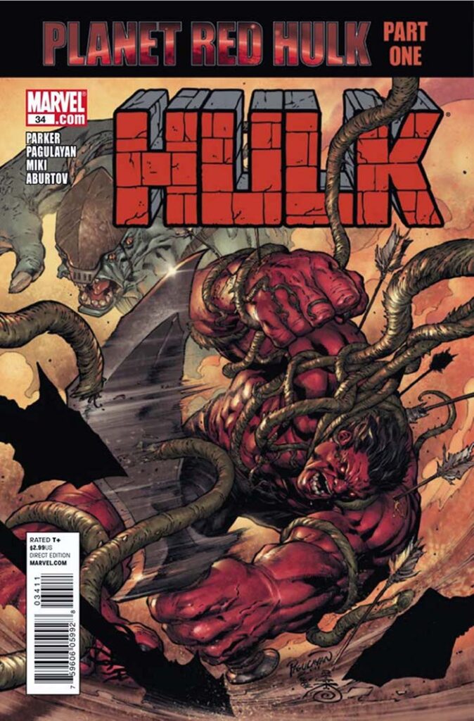 Hulk #34, couverture