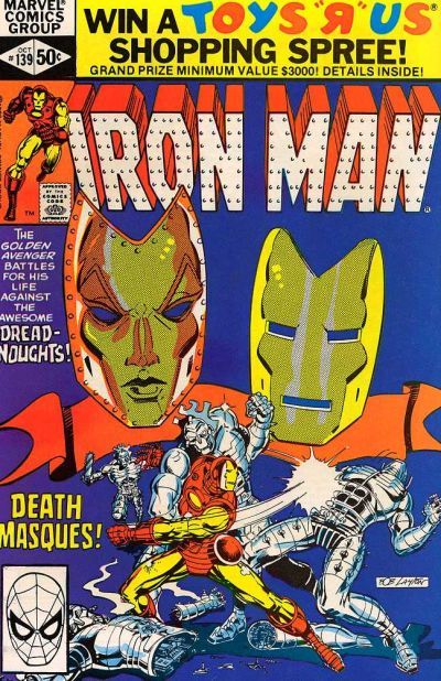 Iron Man #139, couverture