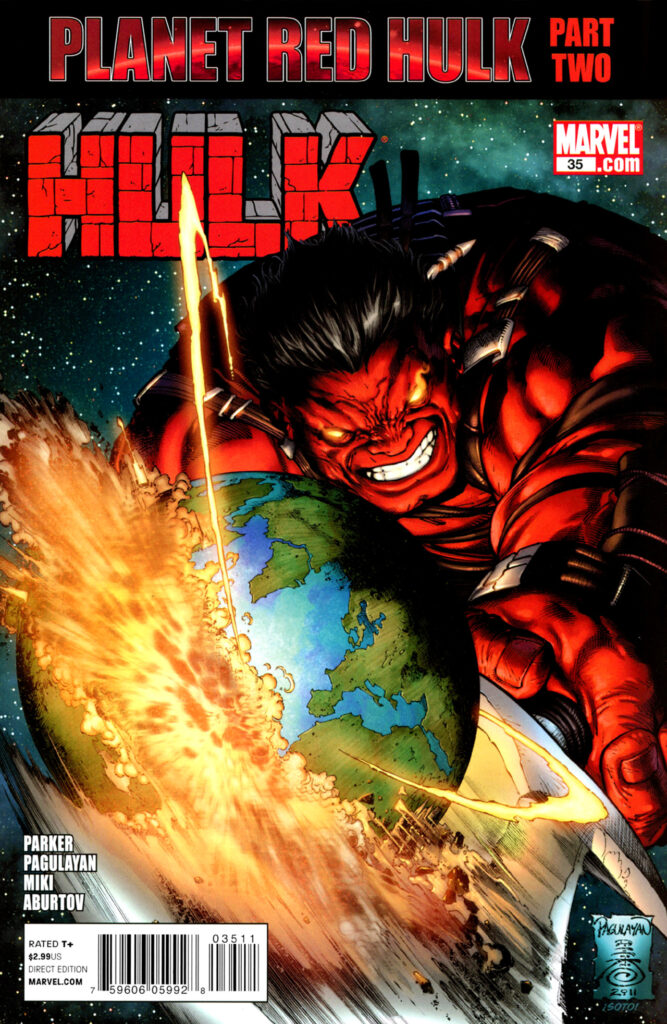 Hulk #35, couverture