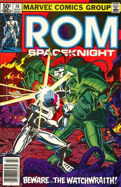 Rom #16, couverture