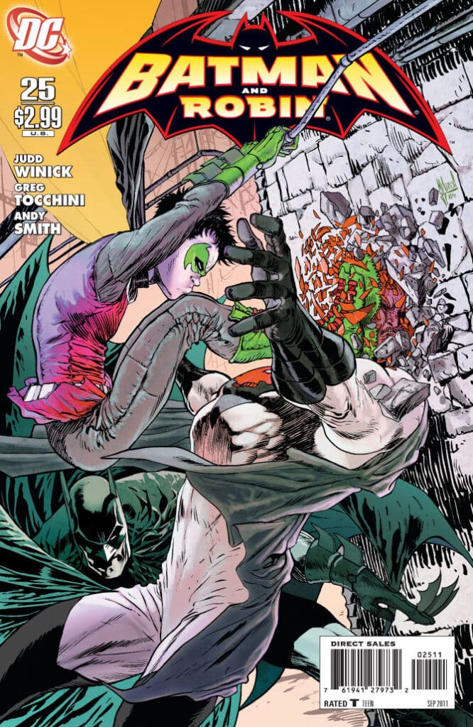 Batman And Robin #25, couverture