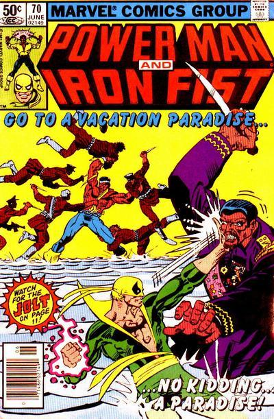 POWER MAN & IRON FIST #70, couverture