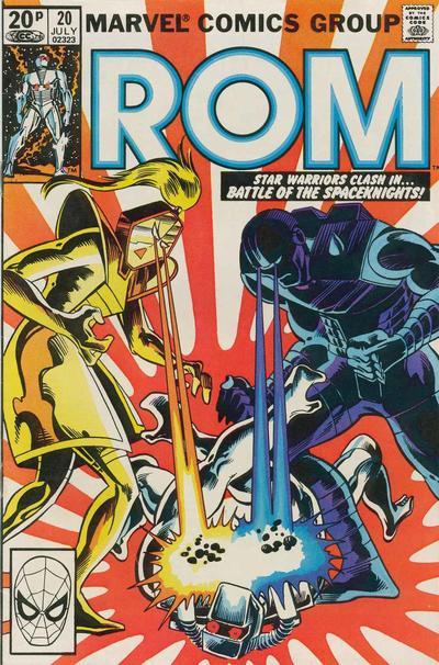 Rom #20, couverture