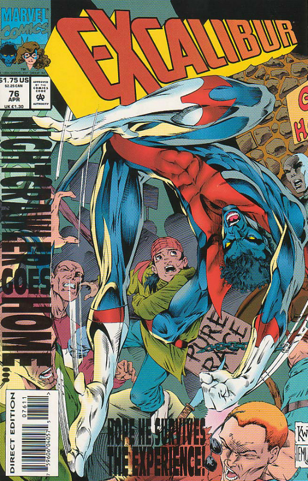 Excalibur #76, couverture