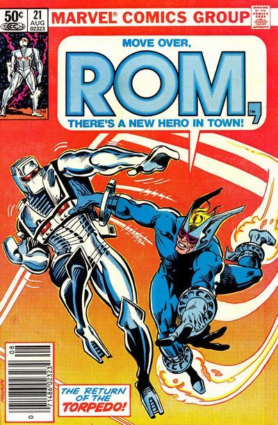 Rom #21, couverture