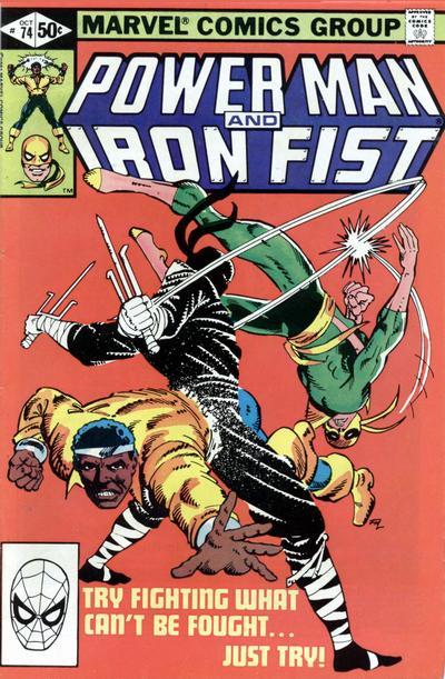 POWER MAN & IRON FIST #74, couverture