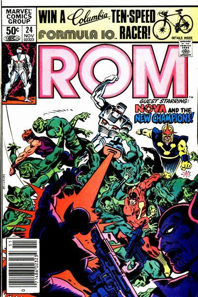 Rom #24, couverture