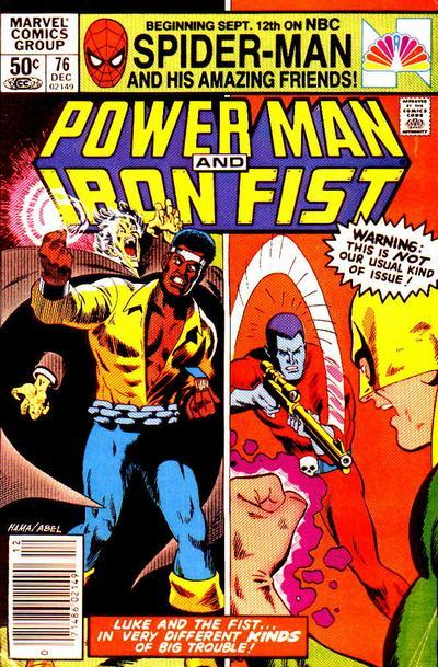 POWER MAN & IRON FIST #76, couverture