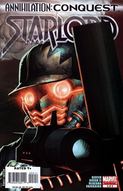 Annihilation: Conquest - Starlord #3, couverture
