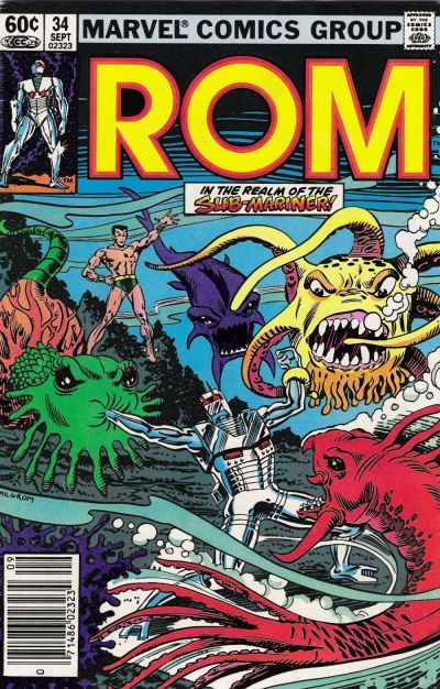 Rom #34, couverture
