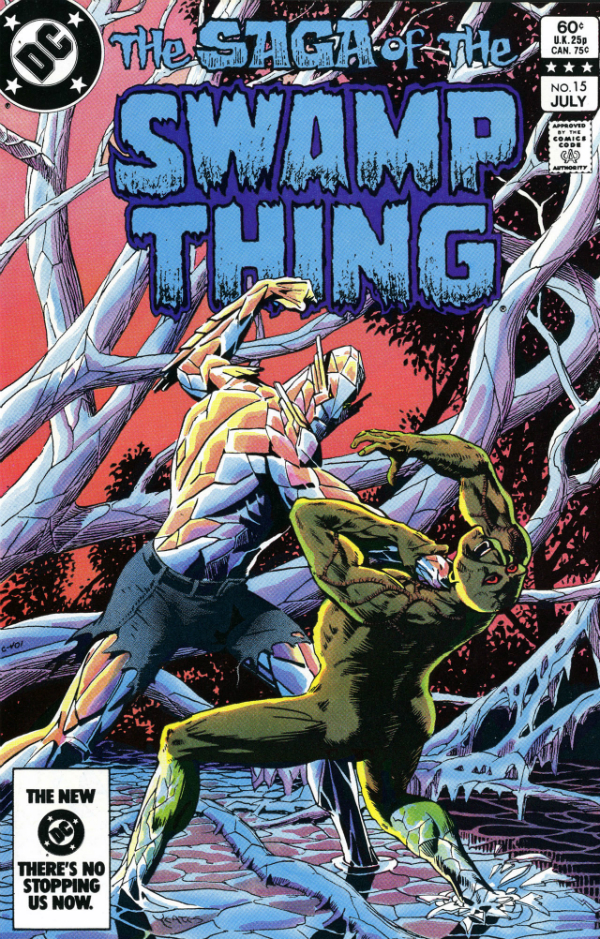 Saga Of Swamp Thing #15, couverture