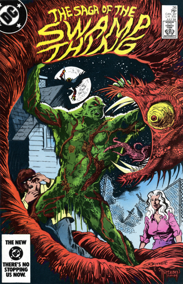 Saga Of Swamp Thing #26, couverture