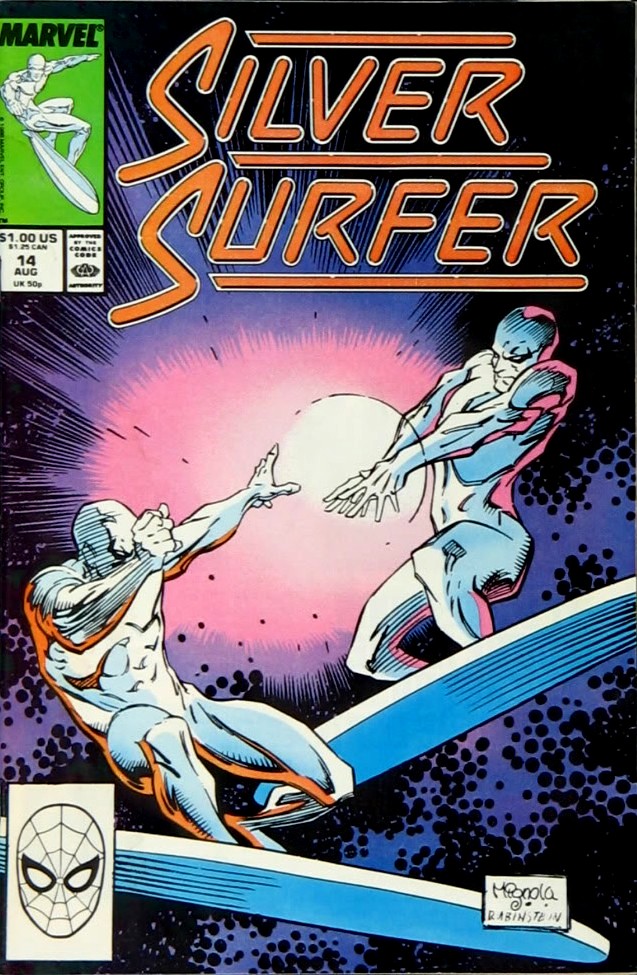 Silver Surfer #14, couverture