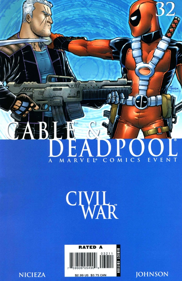Cable & Deadpool #32, couverture
